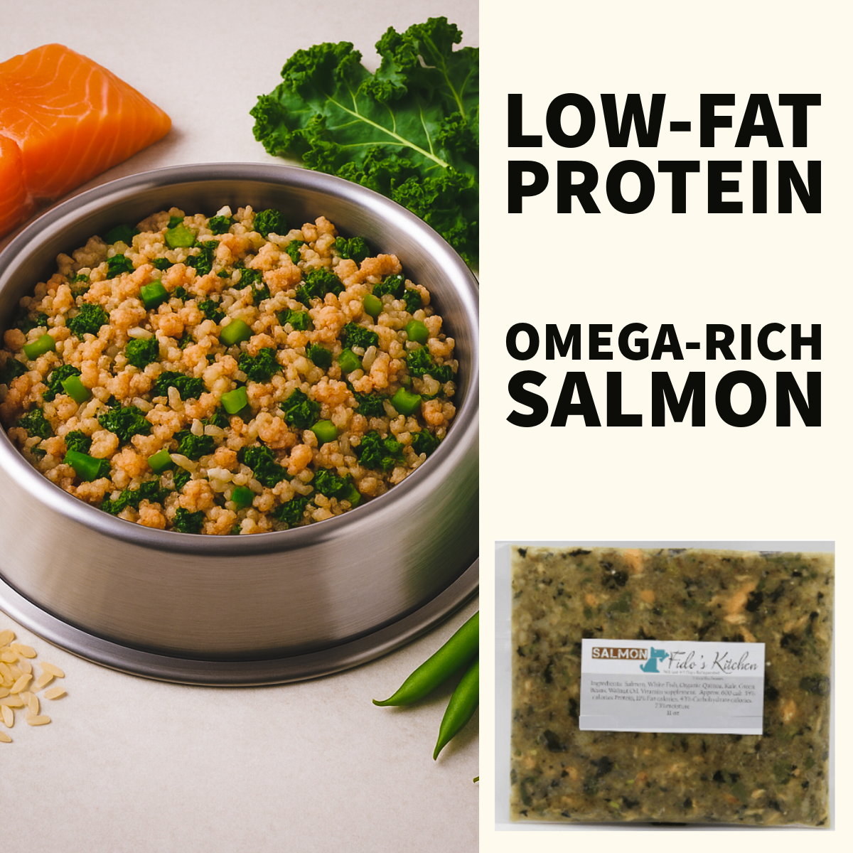Omega Salmon Dog Meal