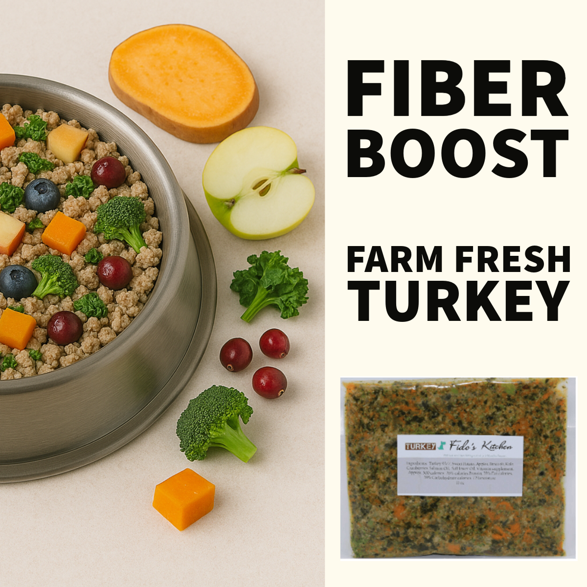 Lean Turkey Dog Meal